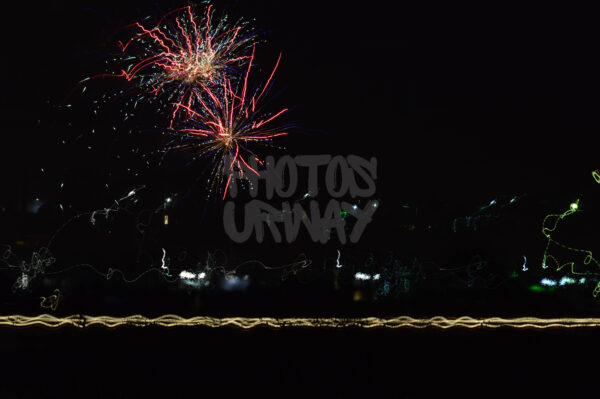 Fireworks Blurred