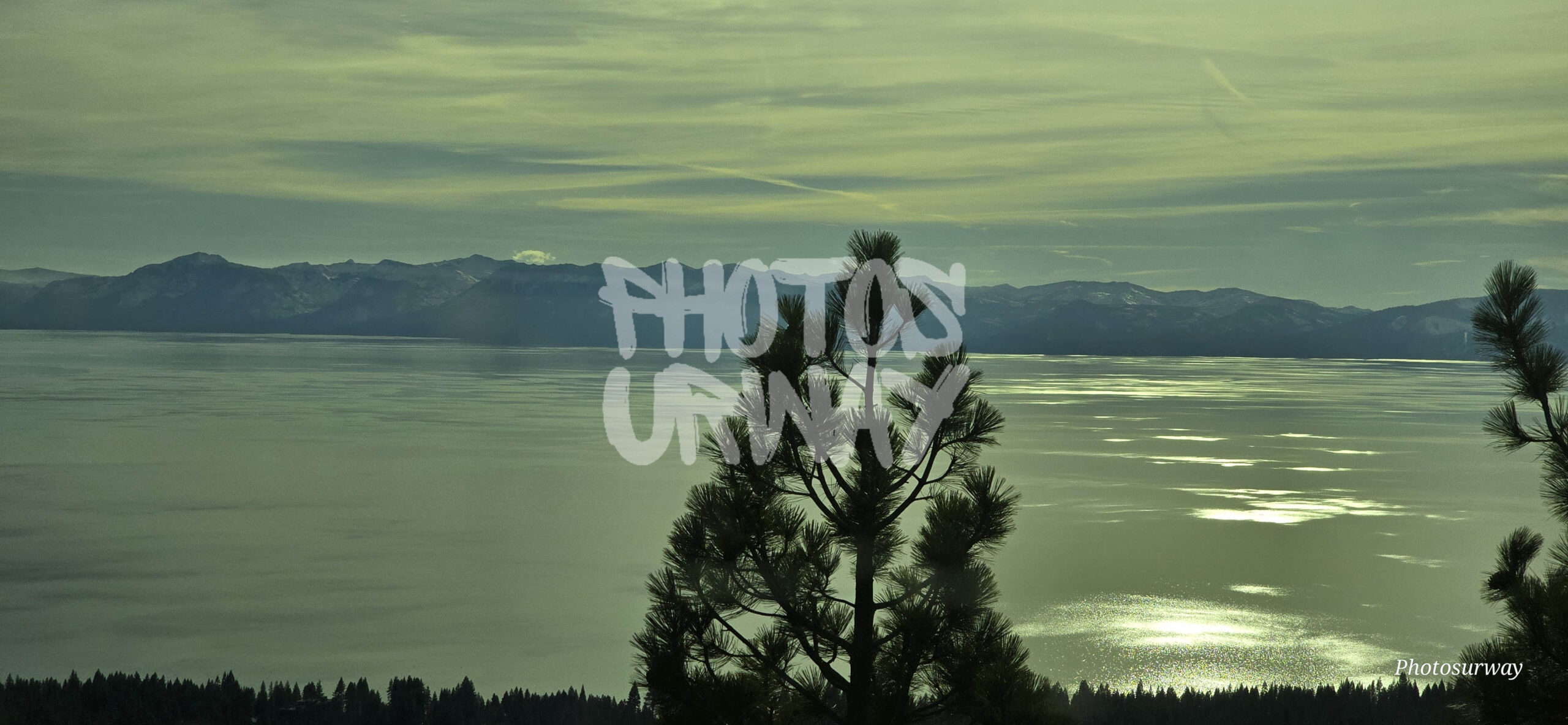 Serene Lake Horizon